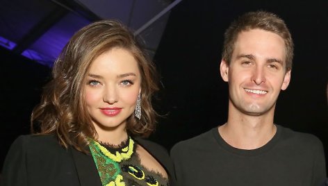 Miranda Kerr ir Evanas Spiegelis