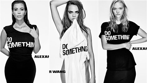 Žvaigždės &bdquo;Alexander Wang&ldquo; reklamoje