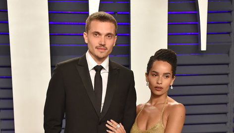 Zoe Kravitz su vyru Karlu Glusmanu