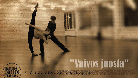 Baleto &bdquo;vaivos juosta&ldquo; plakatas