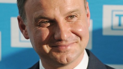 Kandidatas į Lenkijos prezidentus Andrzejus Duda