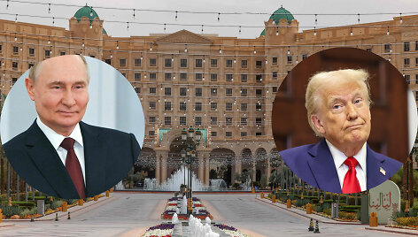 Vladimiras Putinas ir Donaldas Trumpas