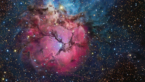 Nr.5. Trilypis ūkas Hubble teleskopo akimis /Nasa.gov.