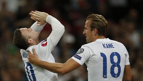 Wayne'as Rooney ir Harry Kane'as