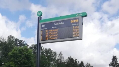 Vie&scaron;asis transportas Alytuje