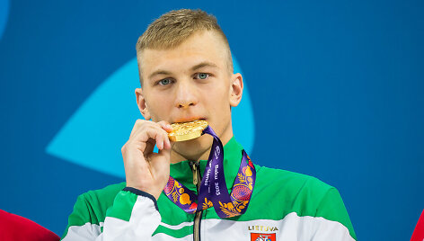 Andrius &Scaron;idlauskas tapo Europos žaidynių čempionu