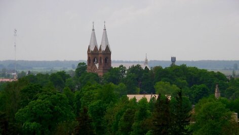 Krekenava ( Panevėžio raj.) nuo apžvalgos bok&scaron;to