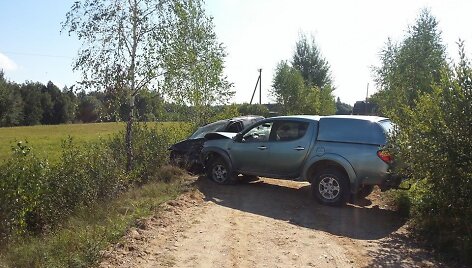 Avarija susipažinimo su trasa metu