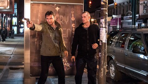 Liamas Neesonas ir Joelis Kinnamanas filme &bdquo;Bėgte visą naktį&ldquo;