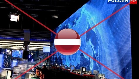 Latvija uždraudė televiziją \"Rossija RTR\"