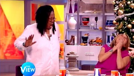 Whoopi Goldberg televizijos laidoje pagadino orą
