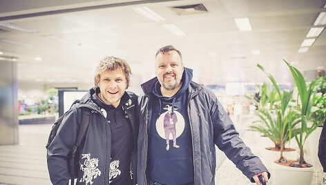 Benediktas Vanagas ir Andrius Užkalnis