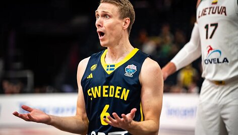 &Scaron;vedų krep&scaron;ininkas Tobias Borgas