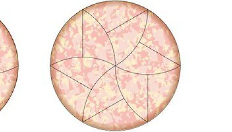 12 identi&scaron;kų picos gabalėlių metodas