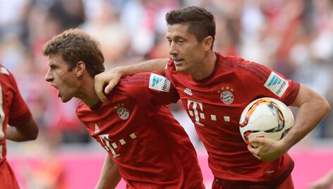 Thomasas Mulleris ir Robertas Lewandowskis
