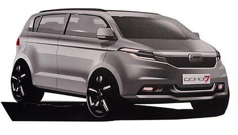 &bdquo;Qoros&ldquo; automobilio eskizas