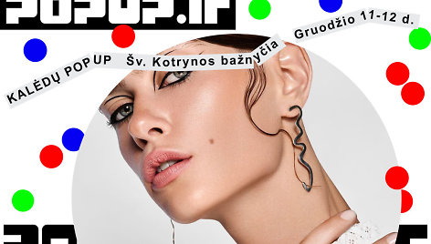 „Kalėdų Pop Up“ dalyvis