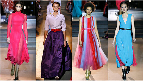 &bdquo;Carolina Herrera&ldquo; kolekcijos modeliai