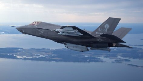 &bdquo;Lockheed Martin&ldquo; koncerno pagamintas naikintuvas