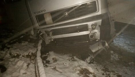 Avarija automagistralėje Klaipėda-Kaunas-Vilnius
