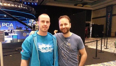 Tomas Biliūnas ir Danielis Negreanu