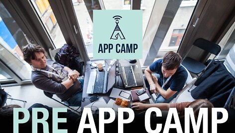 &bdquo;Pre App Camp&ldquo; yra paskaitų ciklas, skirtas norintiems i&scaron;mokti kurti mobiliąsias programėles