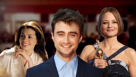 Anne Hathaway, Danielis Radcliffe'as ir Jodie Foster / Pavel Žuk kompozicija