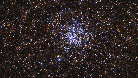 Nr.1. Laukinės Anties spiečius per kosminį Hubble teleskopą