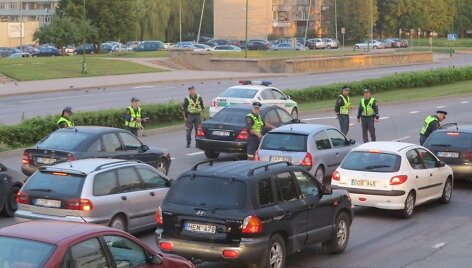 Policijos reidas Klaipėdoje
