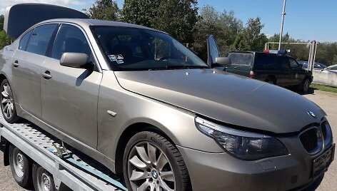 Slovakijoje vogtas BMW automobilis
