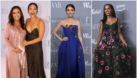 Eva Longoria, Gina Rodriguez, Sarah Hyland ir Kerry Washington