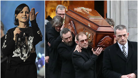 Atsisveikinimas su &bdquo;The Cranberries&ldquo; vokaliste Dolores O&lsquo;Riordan