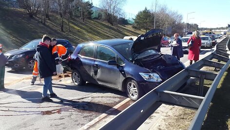 &Scaron;alia Gariūnų &ndash; trijų automobilių avarija