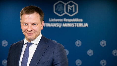Vilius &Scaron;apoka savo darbo vietoje