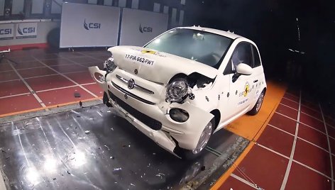 „Fiat 500“ Euro NCAP testas