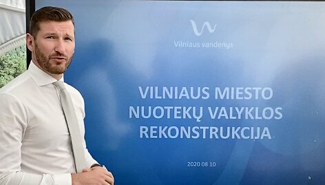 Marius &Scaron;vaikauskas, Vilniaus vandenys vadovas