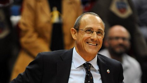 CSKA treneris Ettore Messina