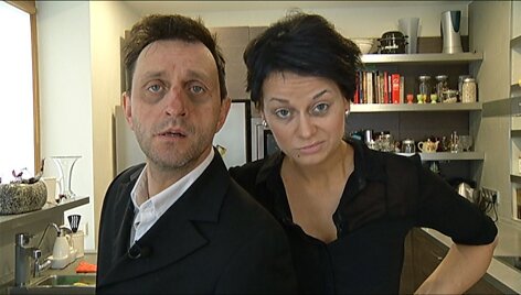 Kadras i&scaron; laidos &bdquo;Dviračio &scaron;ou&ldquo;