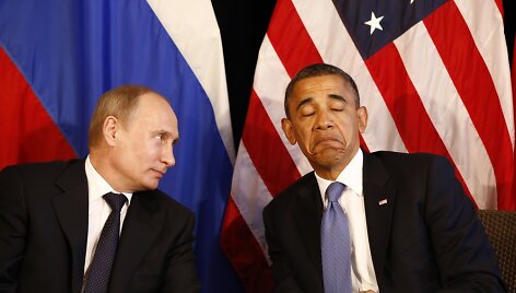 Vladimiras Putinas ir Barackas Obama