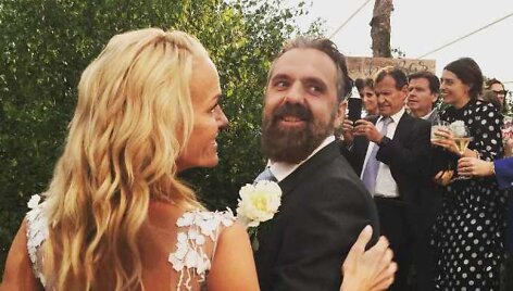 Elisabeth Murdoch ir Keithas Tysonas