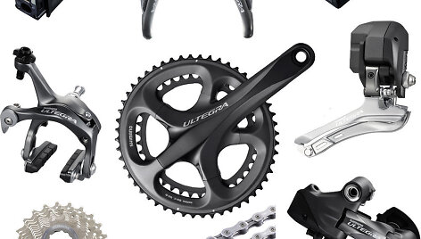 Elektrinis pavarų perjungėjas - Shimano Ultegra Di2