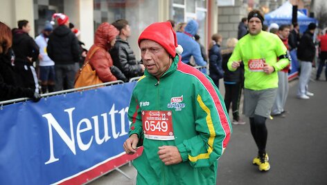 Vytautas Stanevičius 2013-ųjų Kalėdiniame bėgime