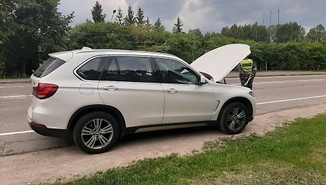 Sulaikytas Italijoje pavogtas „BMW X5“