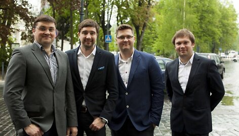 TASKER pristatantys specialistai - Deividas Praspaliauskas, Tomas Burovas, Paulius Lazauskas,  Mindaugas Kežionis