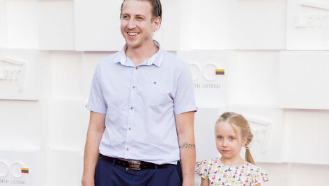Marius Rep&scaron;ys su dukra Greta
