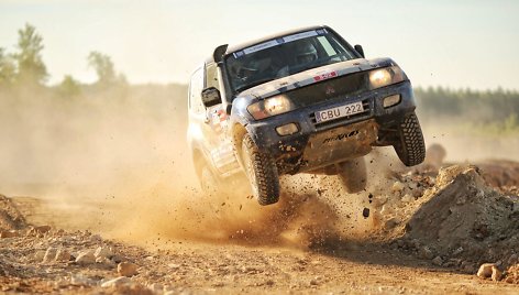 Bekelės maratono „4x4 perimetras“ antrojo etapo akimirkos