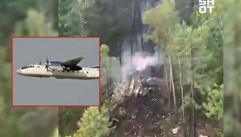 Rusijoje sudužo lėktuvas &bdquo;Antonov &ndash; 24&ldquo;