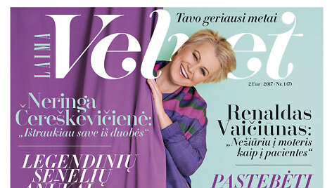 Žurnalo &bdquo;Laima VELVET&ldquo; vir&scaron;elis