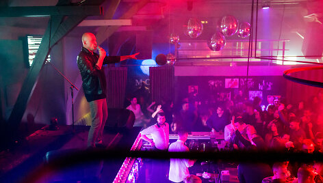 Vakarėlio klube &bdquo;Mojo Lounge Kaunas&ldquo; akimirka