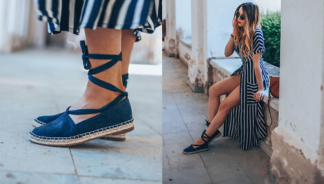 Suvarstomos espadrilės